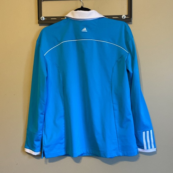 Adidas Long Sleeve Golf Pullover with iconic Pebble Beach logo. - Picture 6 of 8